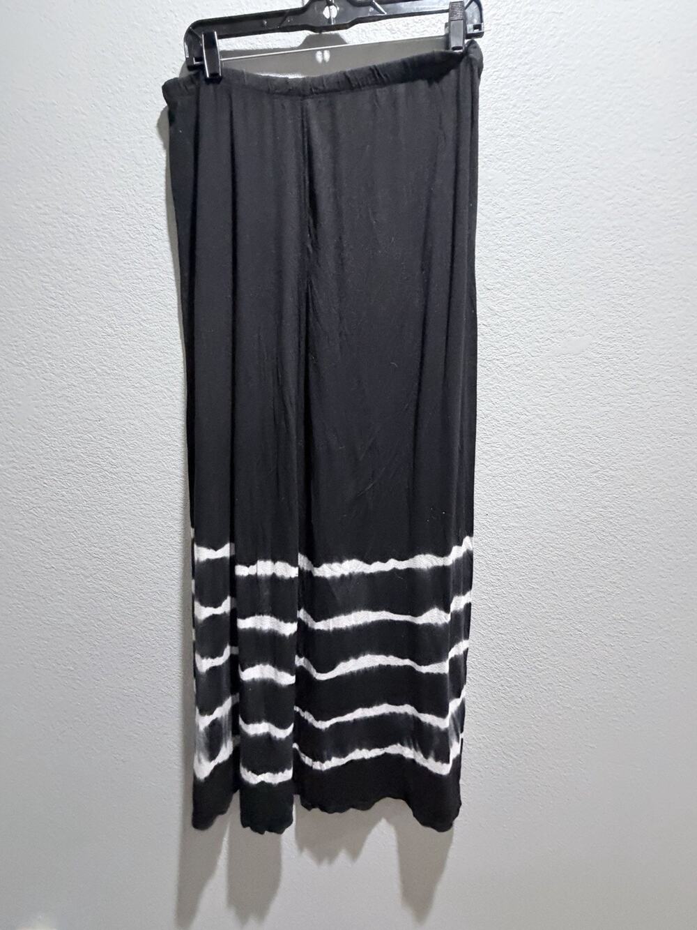 Women’s (Vintage) Coquette Goth Witchy Grunge Striped Long Skirt Large